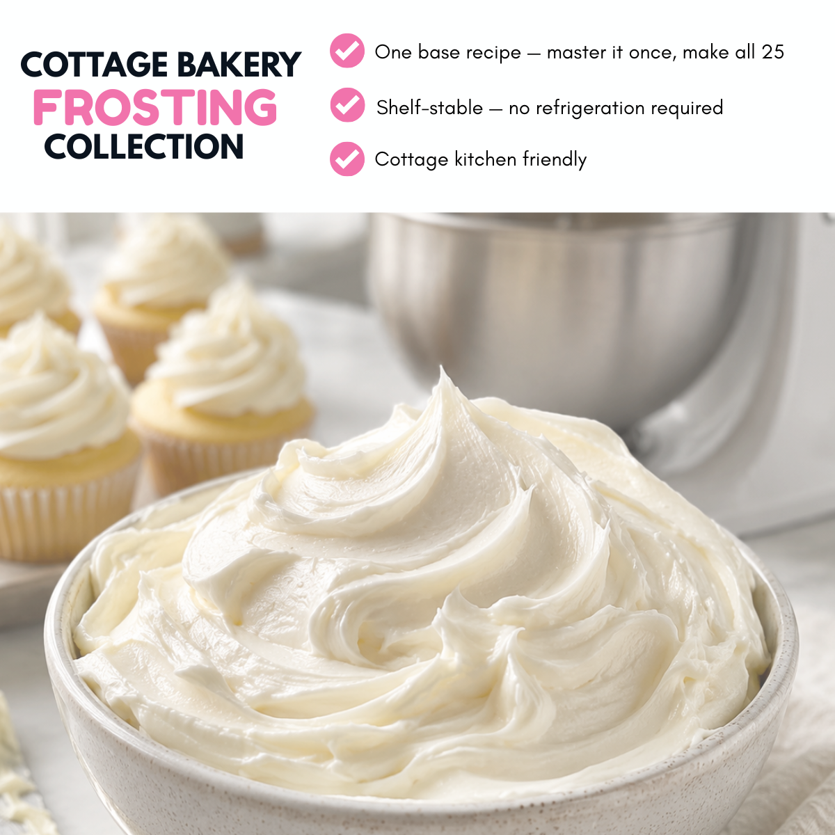 Cottage Bakery Frosting Collection