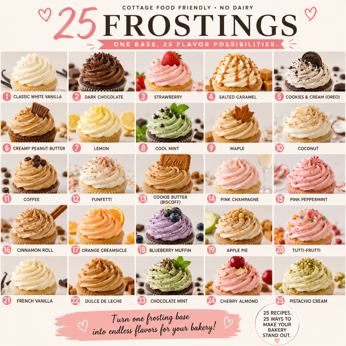 Cottage Bakery Frosting Collection