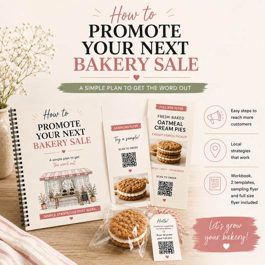 How to Promote Your Next Bakery Sale