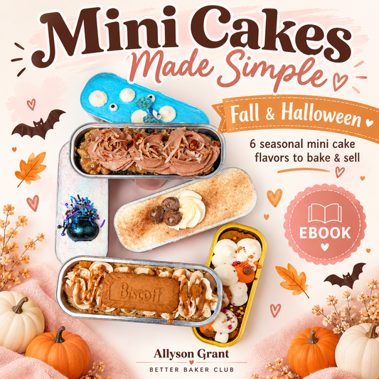 Mini Cakes Made Simple: Fall & Halloween